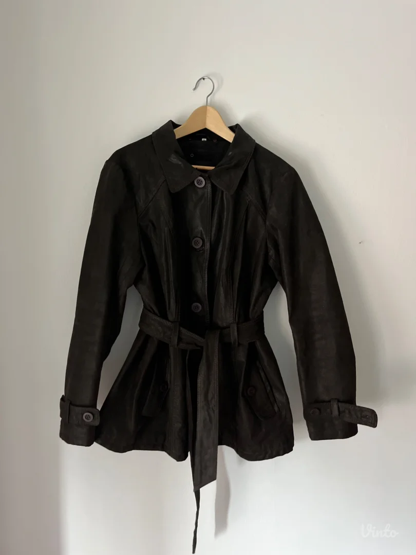 Vintage 90’s kožna jakna M/L