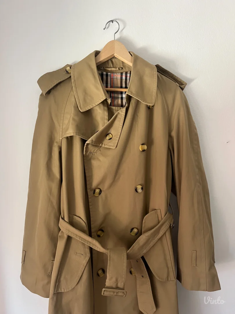 Beko Trench Mantil Burberry print postava
