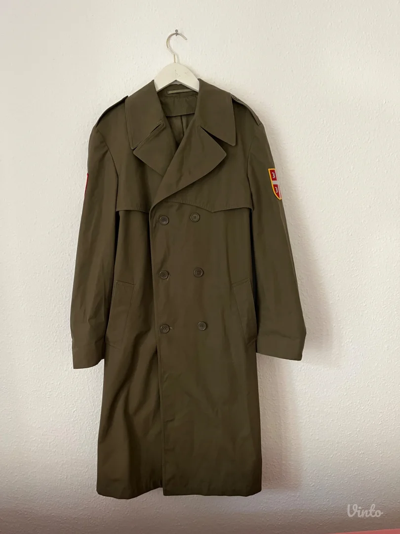 Trench Coat - Rundik Yugoslavia - Vojni Kaput