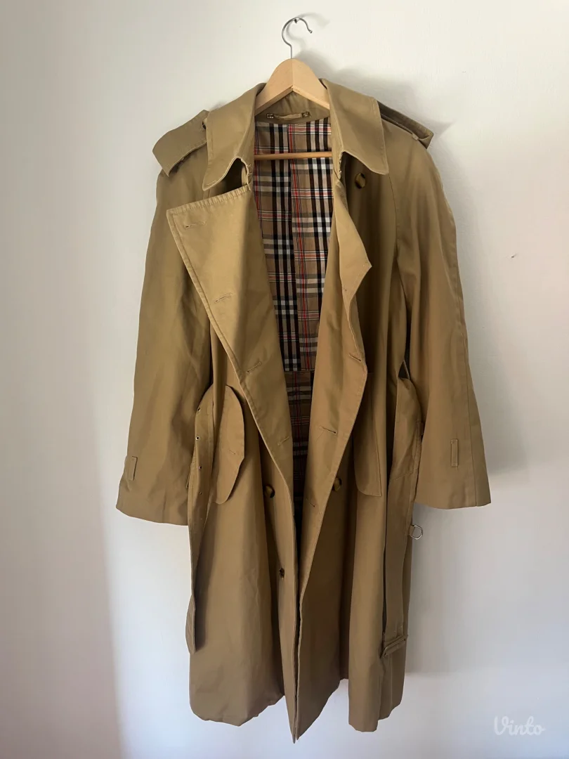 Beko Trench Mantil Burberry print postava