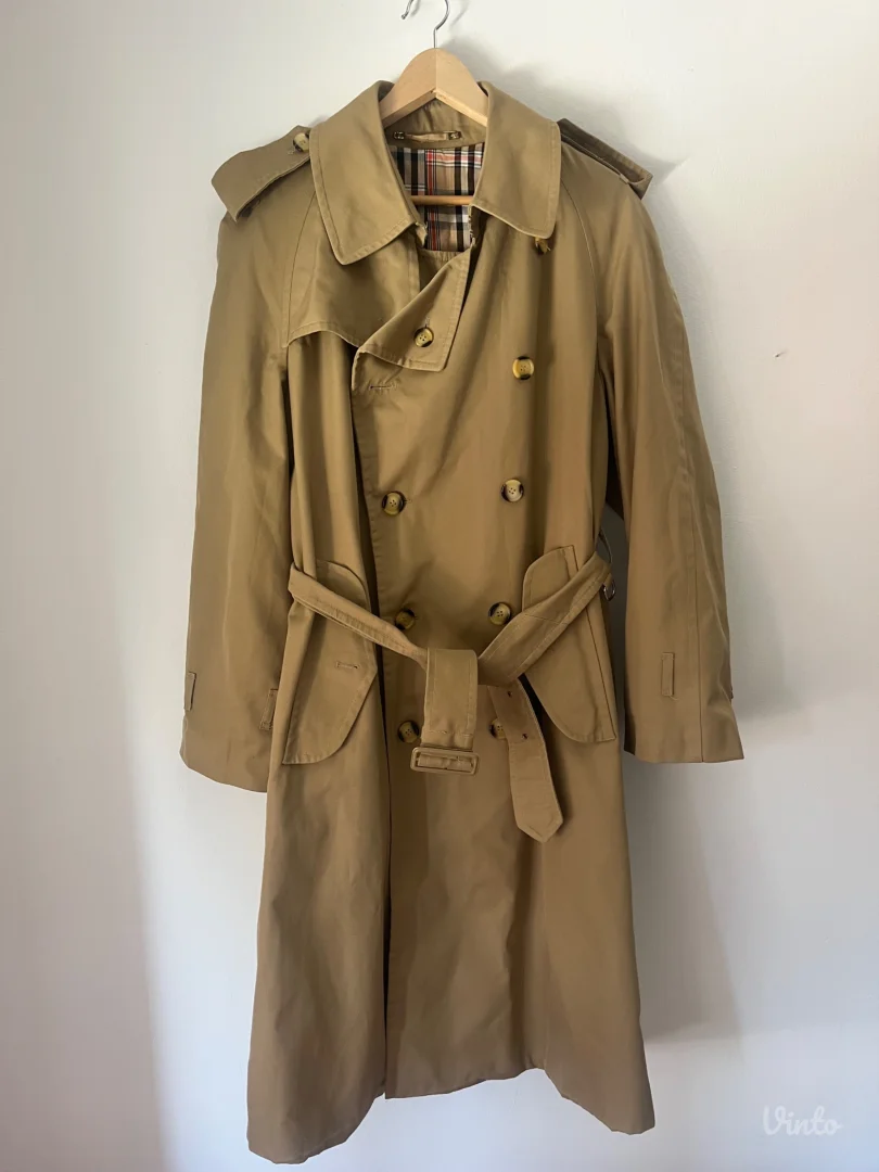 Beko Trench Mantil Burberry print postava