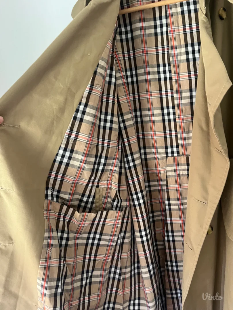 Beko Trench Mantil Burberry print postava