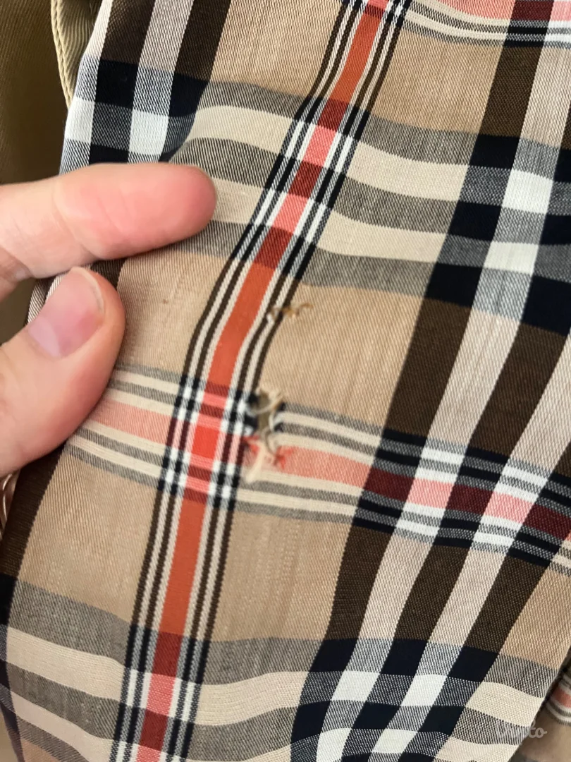 Beko Trench Mantil Burberry print postava