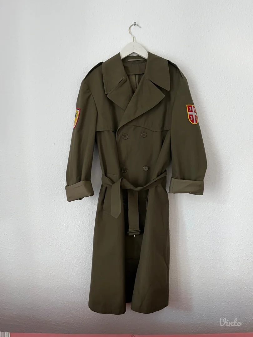 Trench Coat - Rundik Yugoslavia - Vojni Kaput