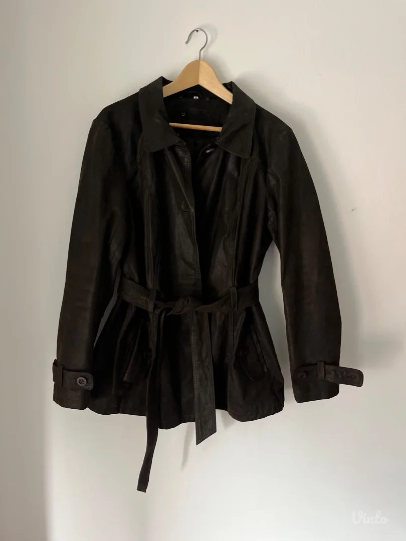 Vintage 90’s kožna jakna M/L