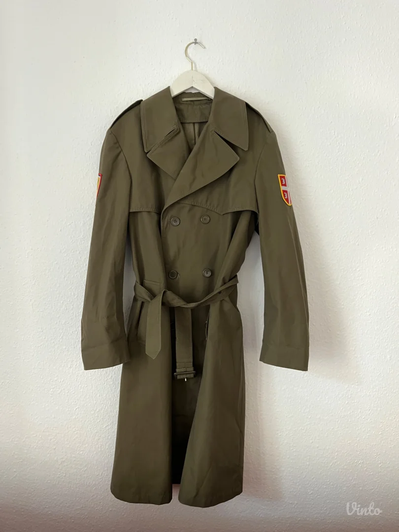 Trench Coat - Rundik Yugoslavia - Vojni Kaput
