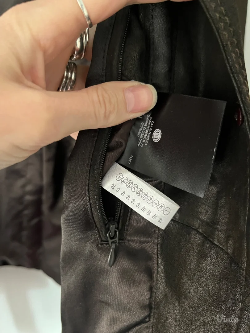 Vintage 90’s kožna jakna M/L