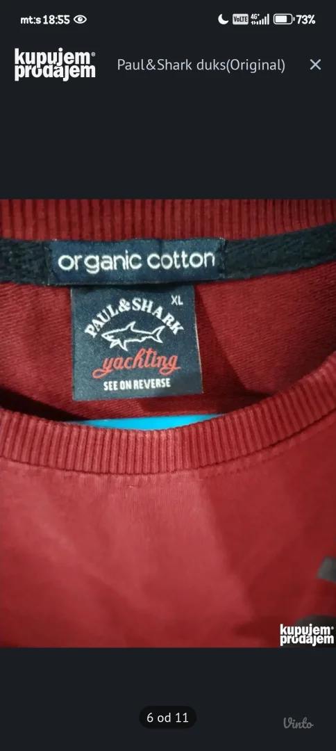 Paul&Shark duks(Original)