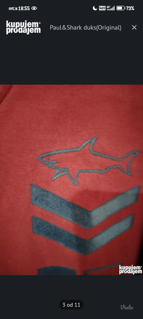 Paul&Shark duks(Original)