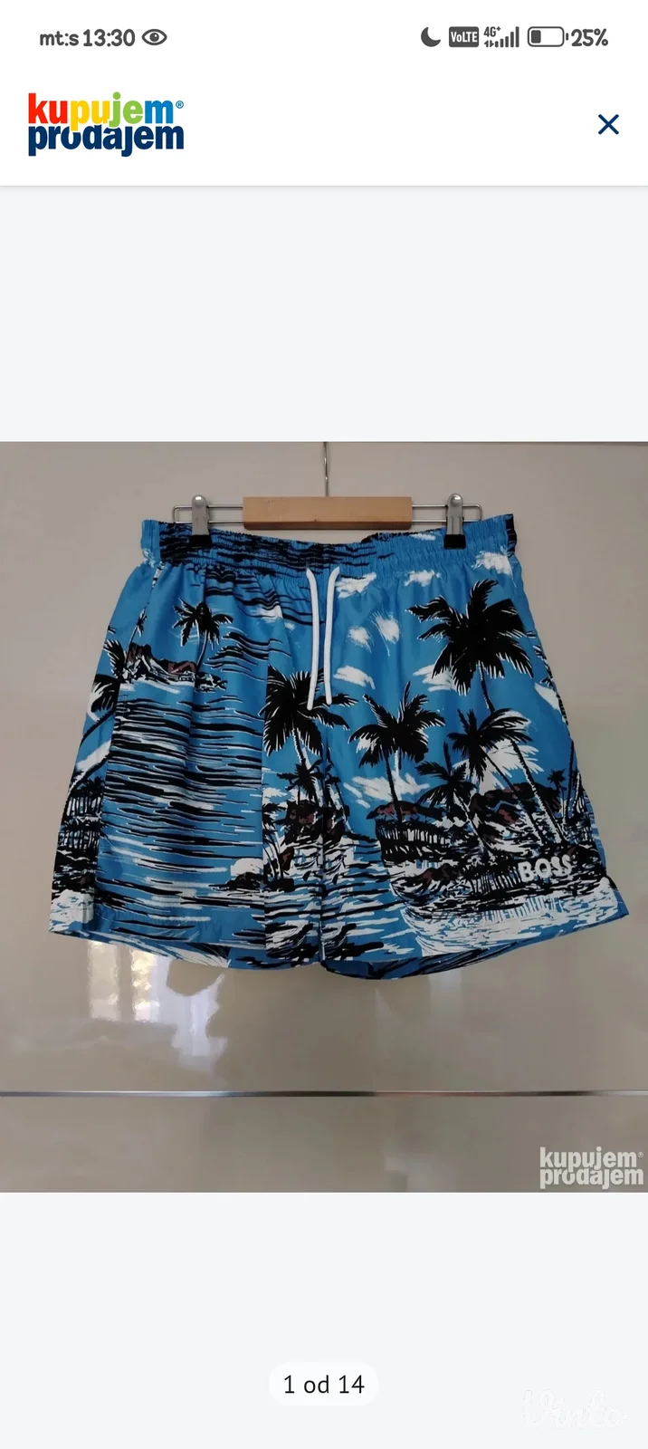 Boss Original kupaći šorc-Novo,XXL(Odgovara kao XL).