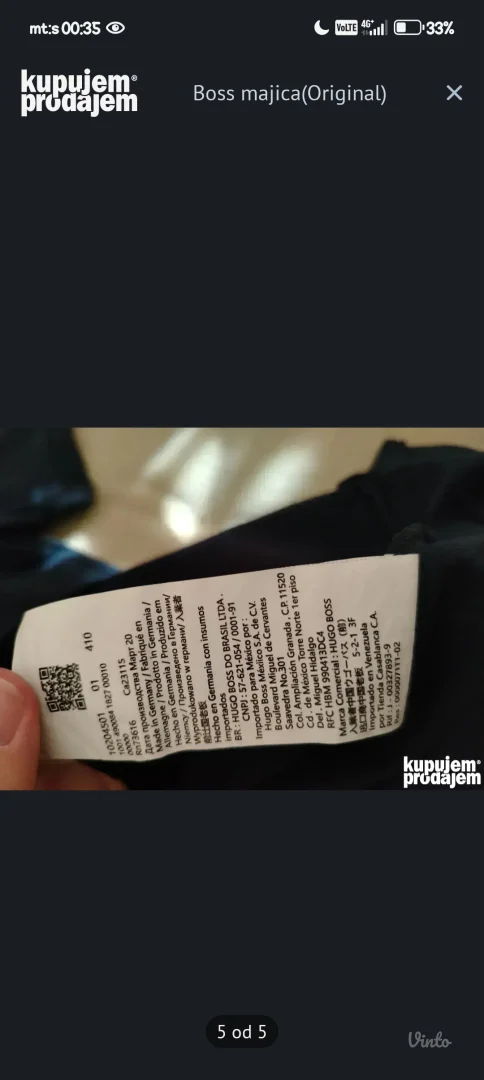 Boss majica