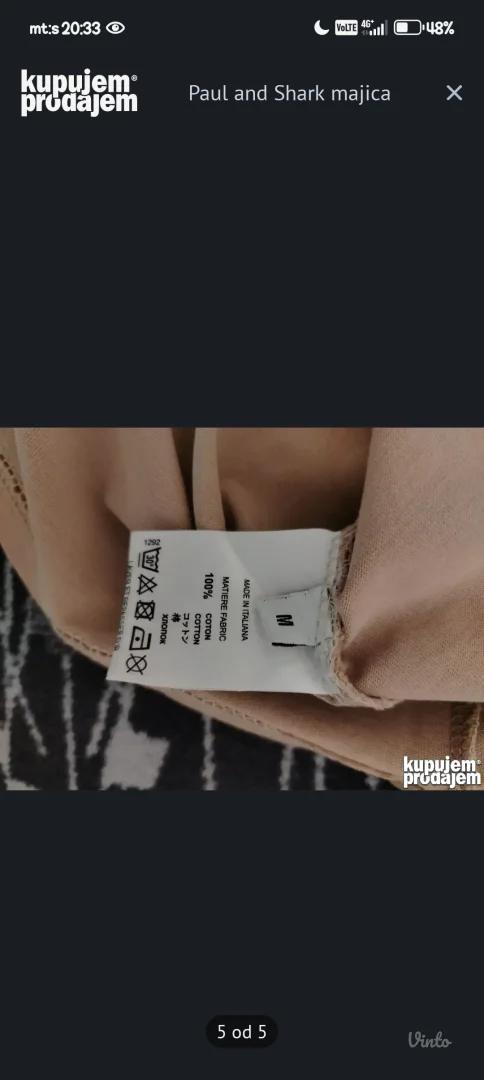 Paul and Shark majica