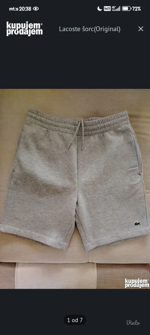 Original Lacoste šorc