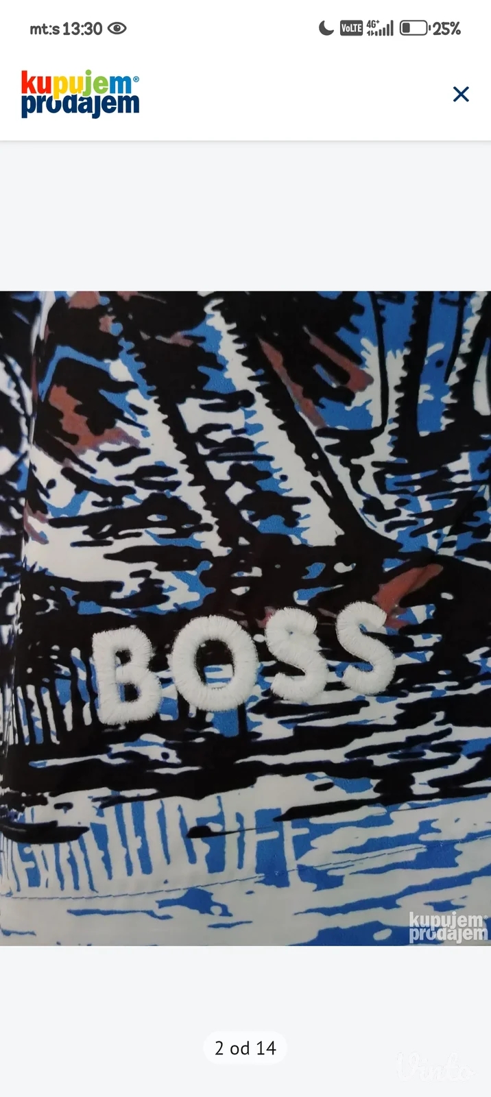 Boss Original kupaći šorc-Novo,XXL(Odgovara kao XL).
