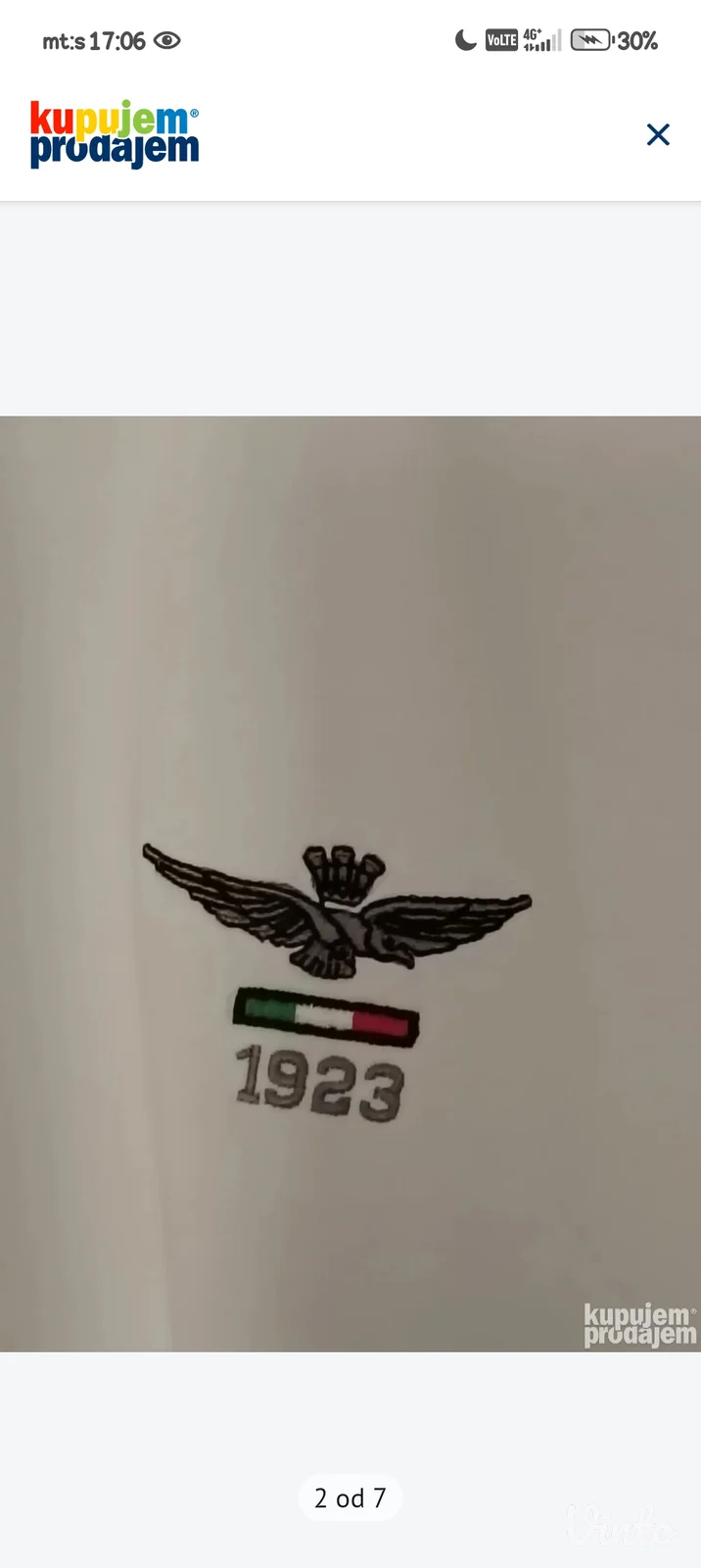 Aeronautica Militare Original majica u M veličini-Novo.