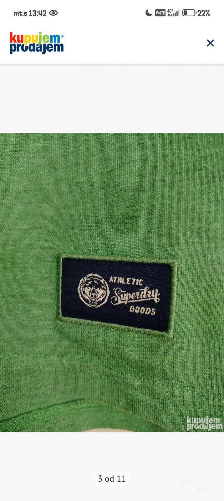 SuperDry majica u L veličini-kao Novo.