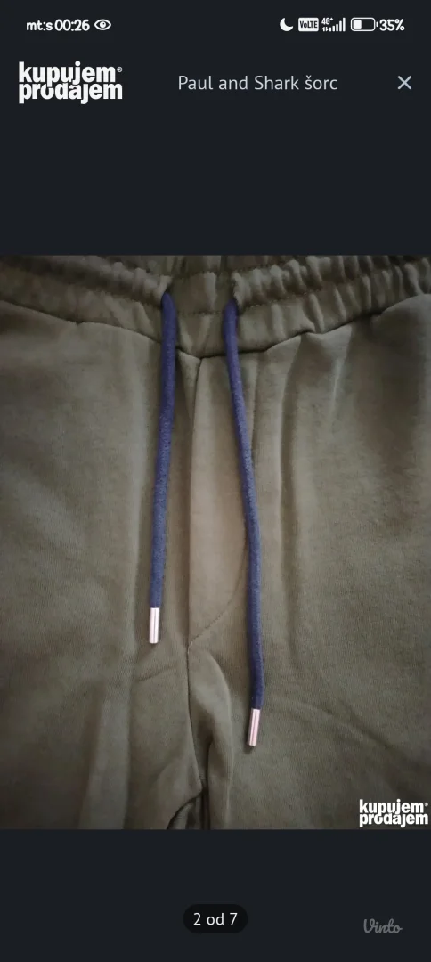 Paul and Shark šorc