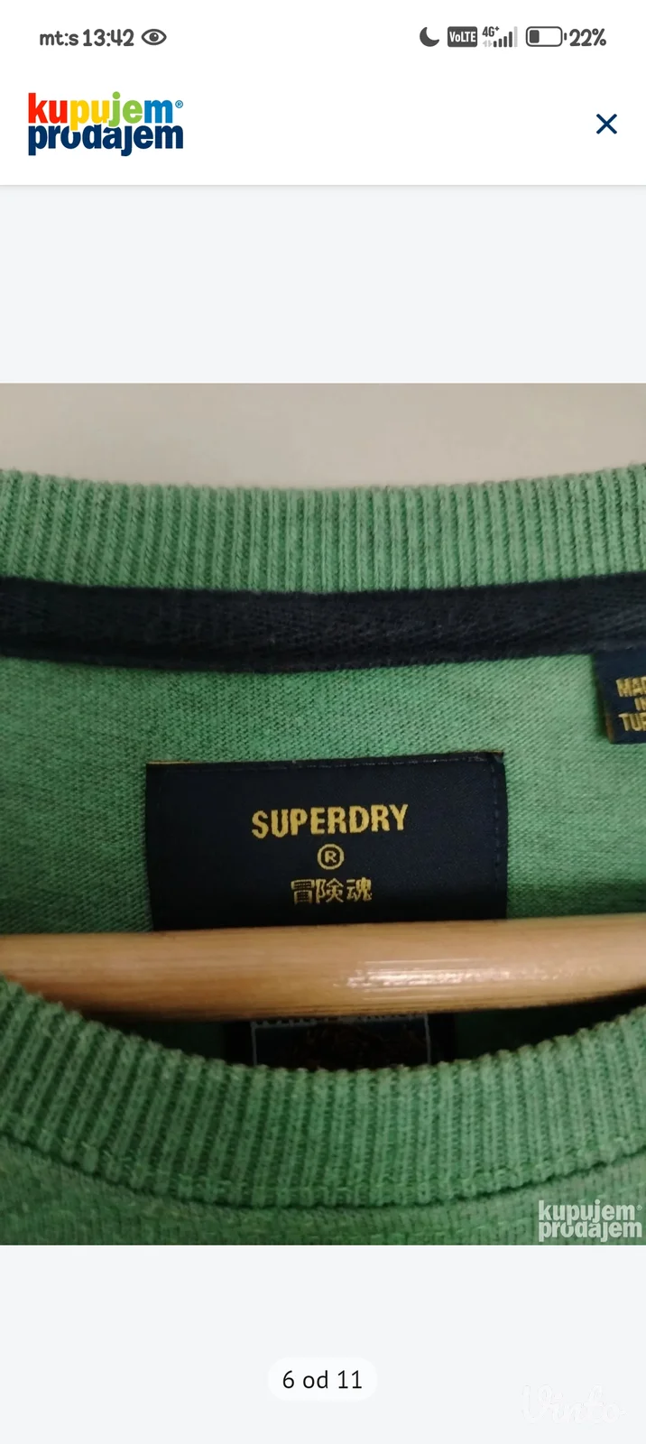 SuperDry majica u L veličini-kao Novo.
