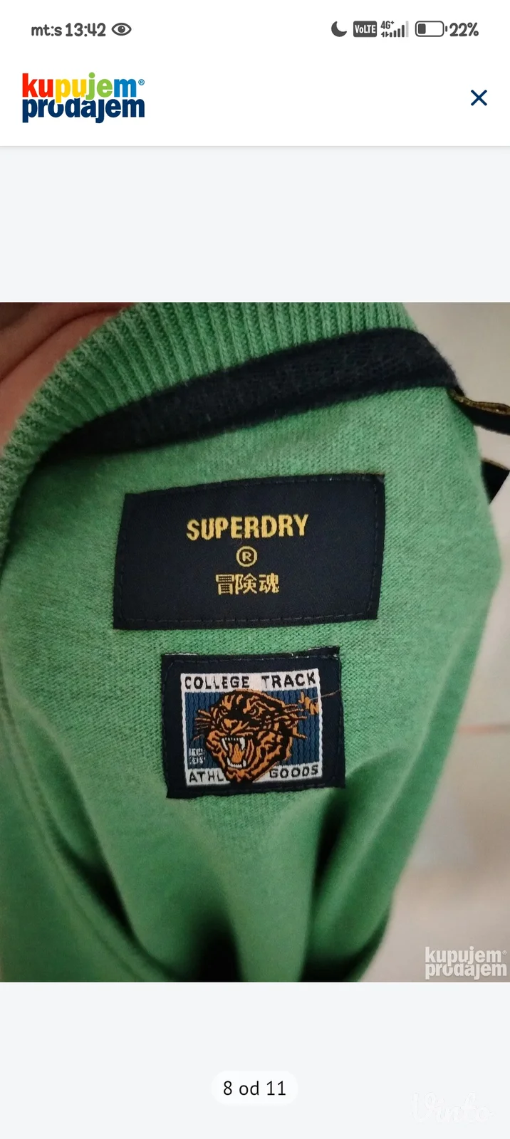 SuperDry majica u L veličini-kao Novo.