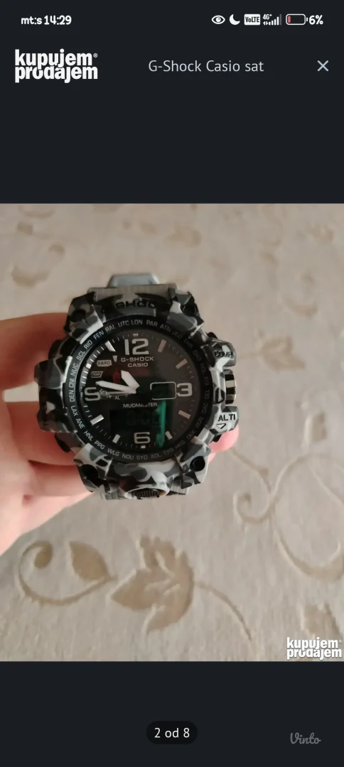 G-Shock Casio sat