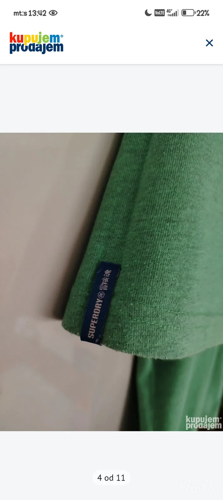 SuperDry majica u L veličini-kao Novo.