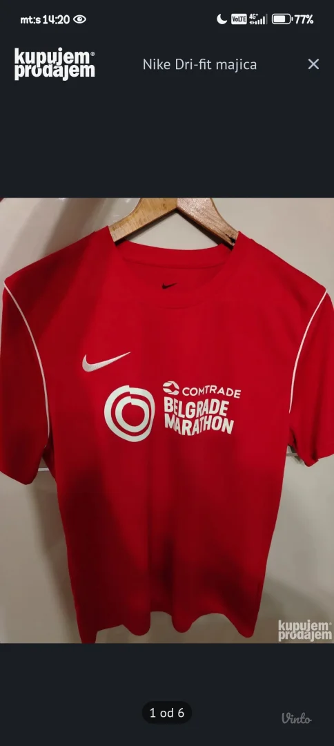 Nike Dri-fit majica(Beogradski maraton 2024)
