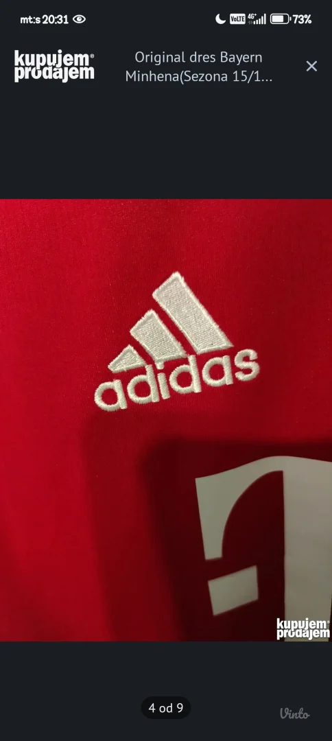 Original dres Bayern Minhena iz sezone 15/16