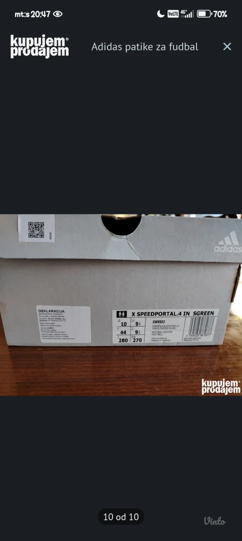 Adidas patike za fudbal