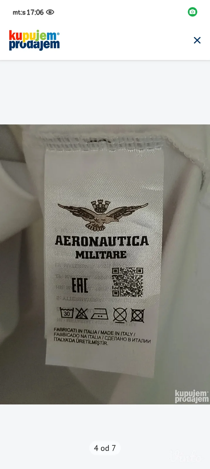 Aeronautica Militare Original majica u M veličini-Novo.