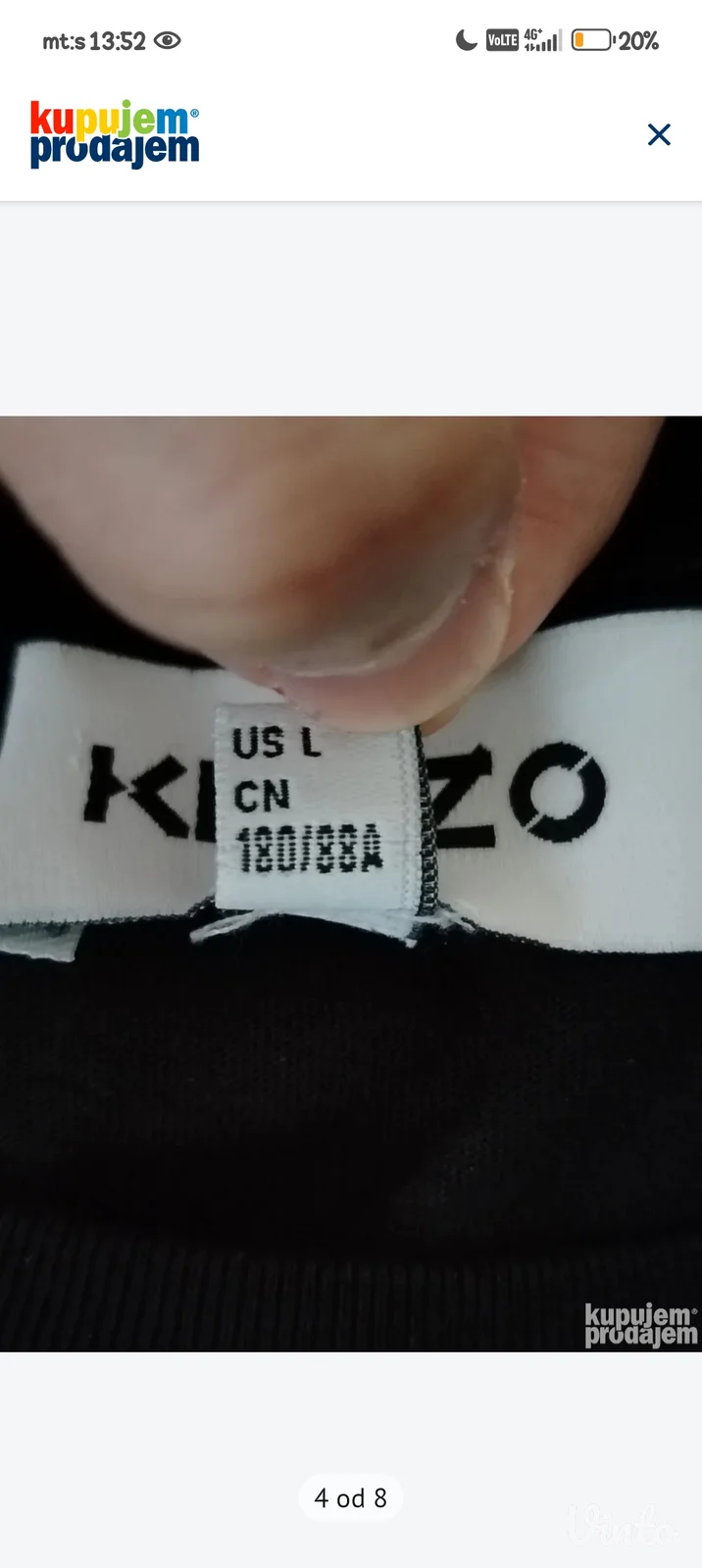 Kenzo Original majica u L veličini-kao Novo.