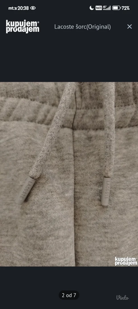 Original Lacoste šorc