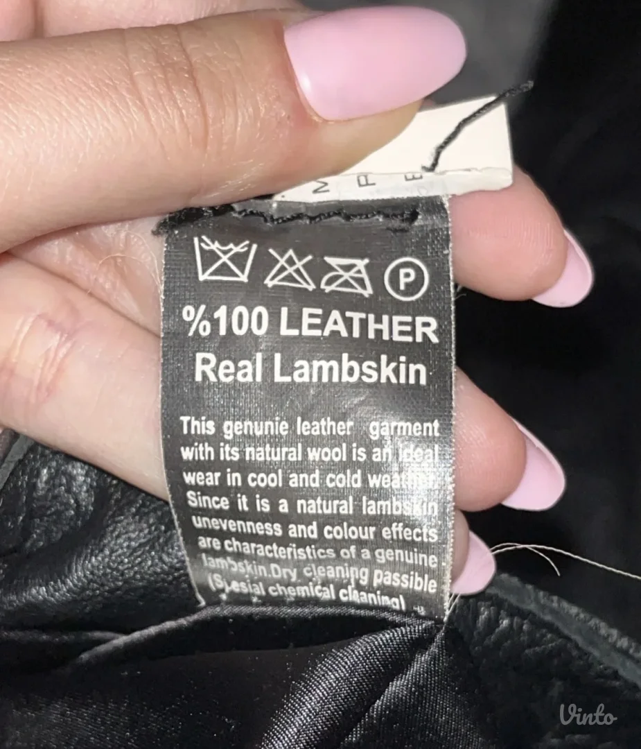 Larina-kožna jakna prava koža