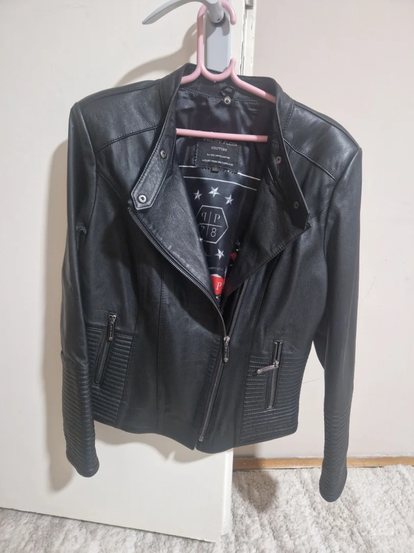 Kozna jakna sa krznom lisice