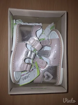 La Socki kožne sandale za devojčice 23
