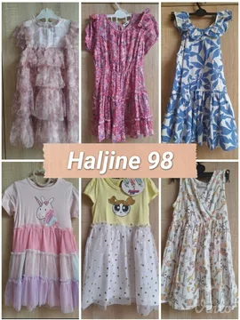 Lot haljinica za devojčice 98