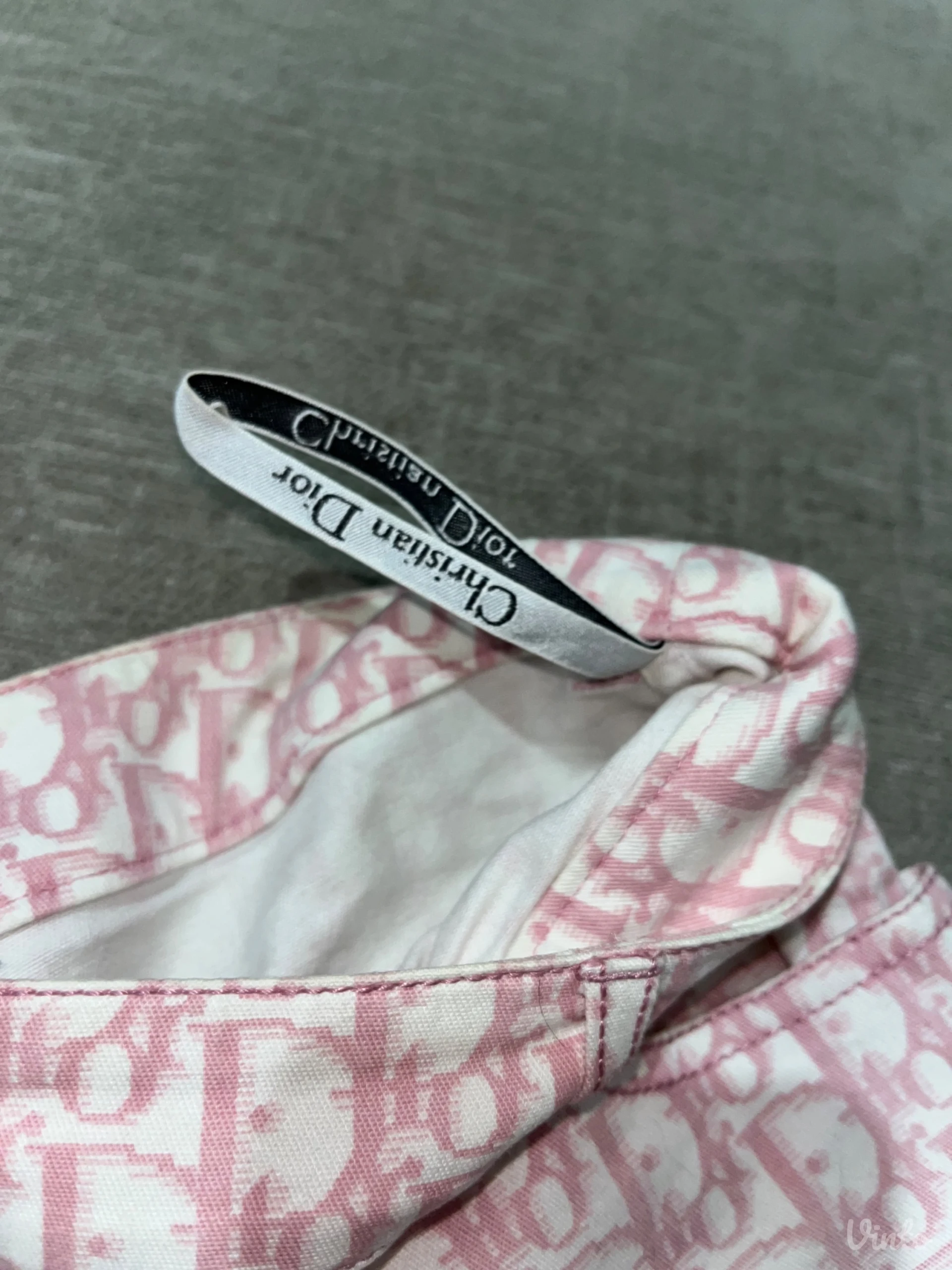 Vintage Dior Monogram Print Pants