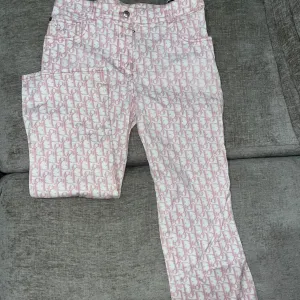 Vintage Dior Monogram Print Pants