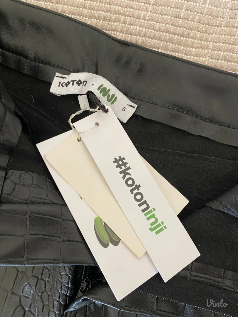 Koton kožne pantalone