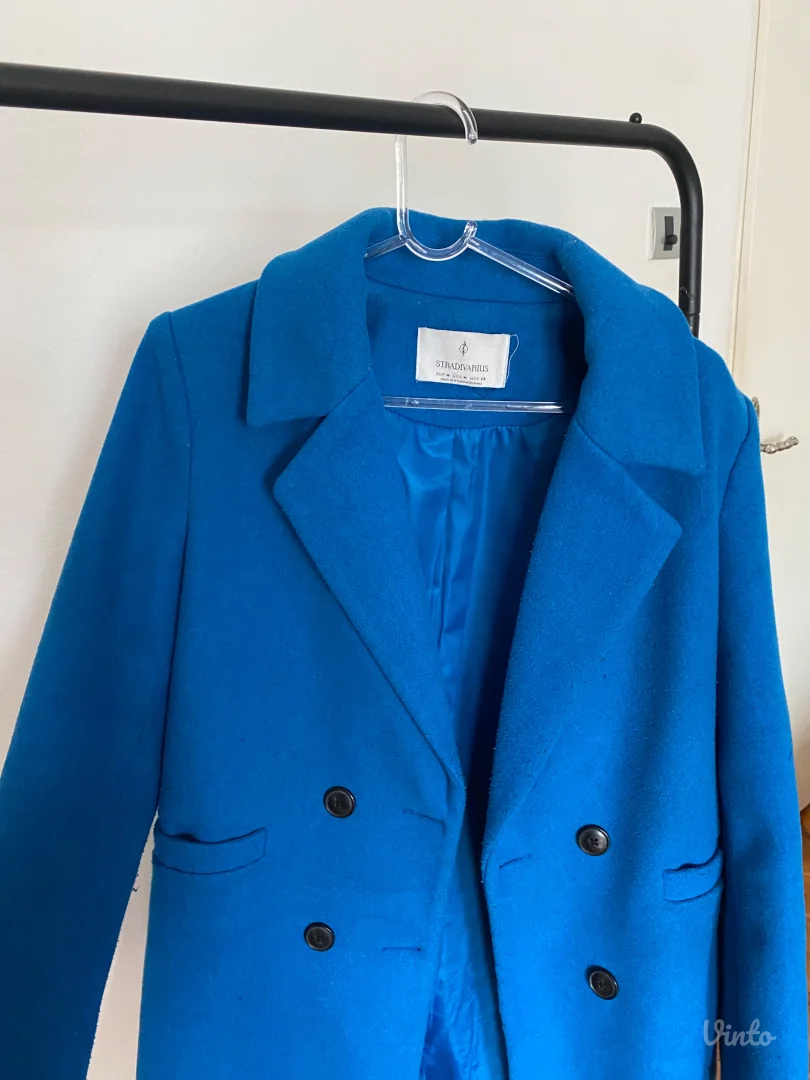 Plavi kaput - Stradivarius