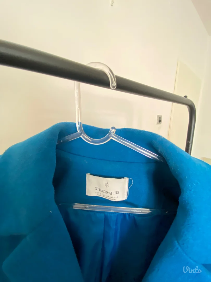 Plavi kaput - Stradivarius