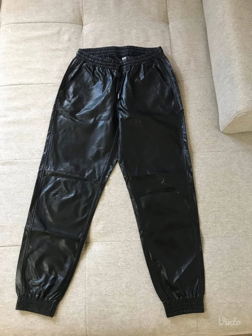 ZARA eko kozne pantalone