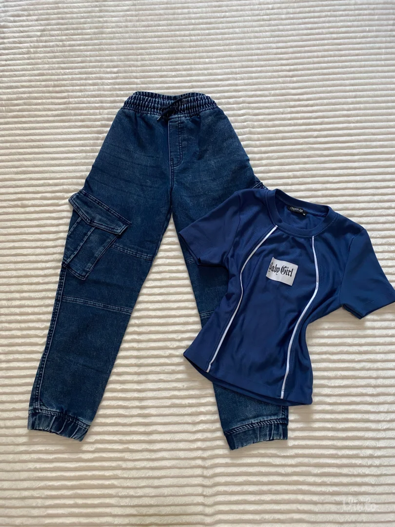 Komplet dzeparice + majica