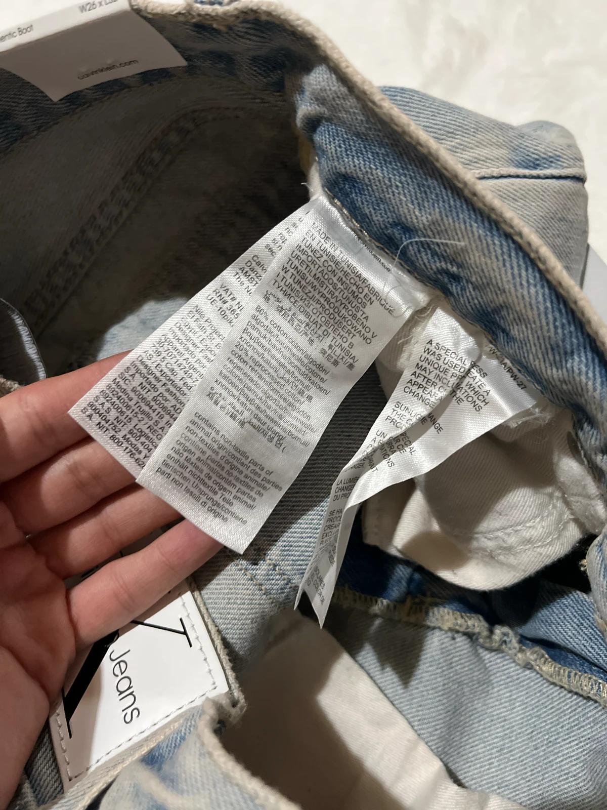 Calvin Klein farmerice dzeparice