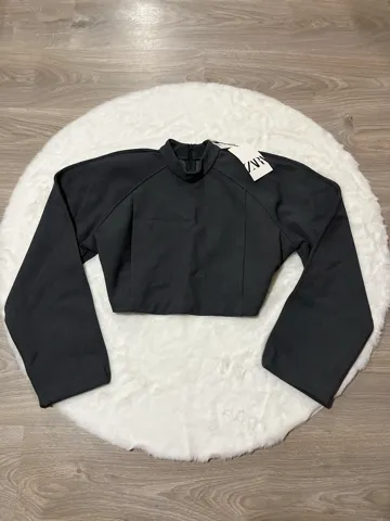 ZARA crop bluza