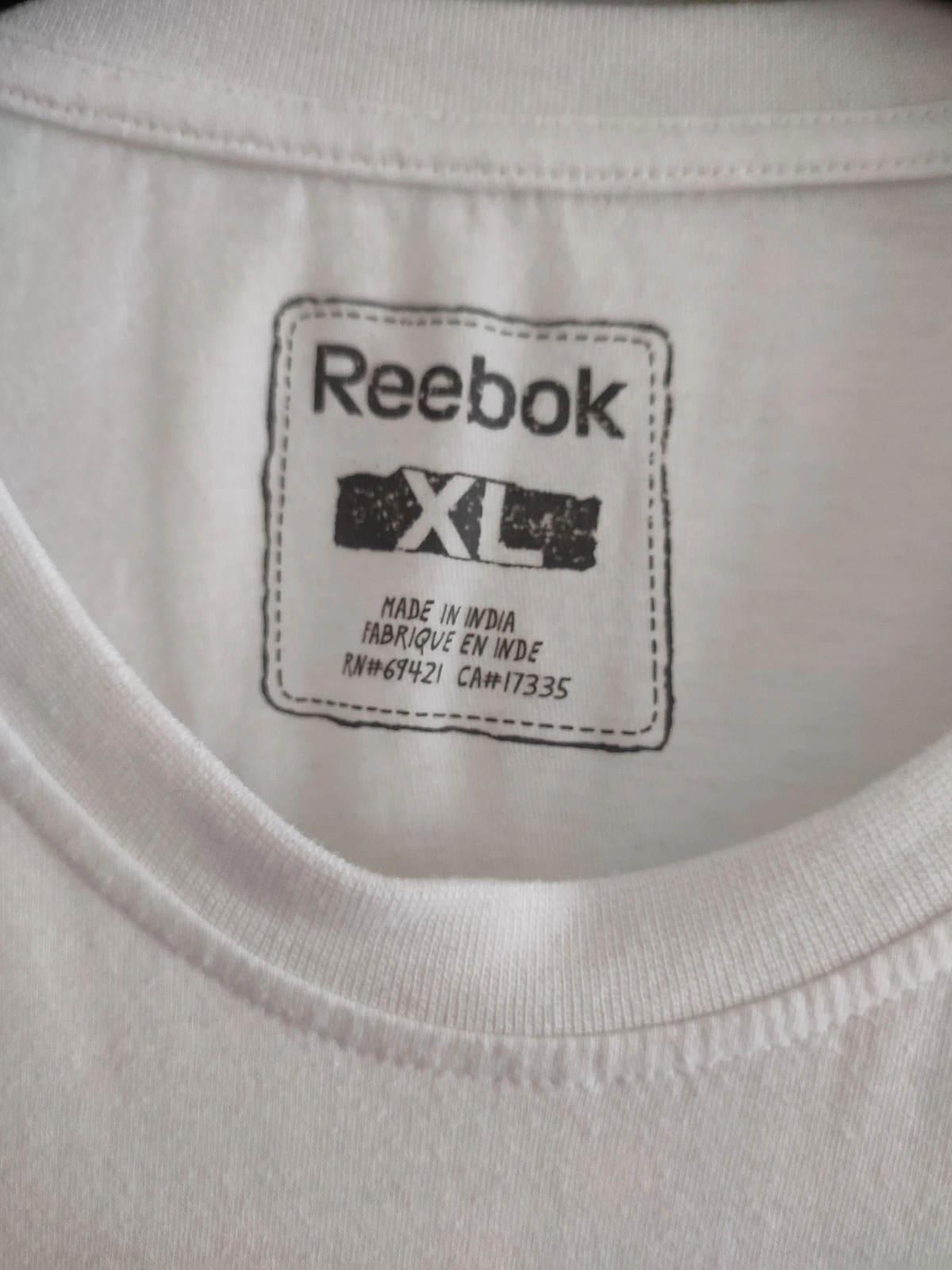 Reebok,bela majica XL