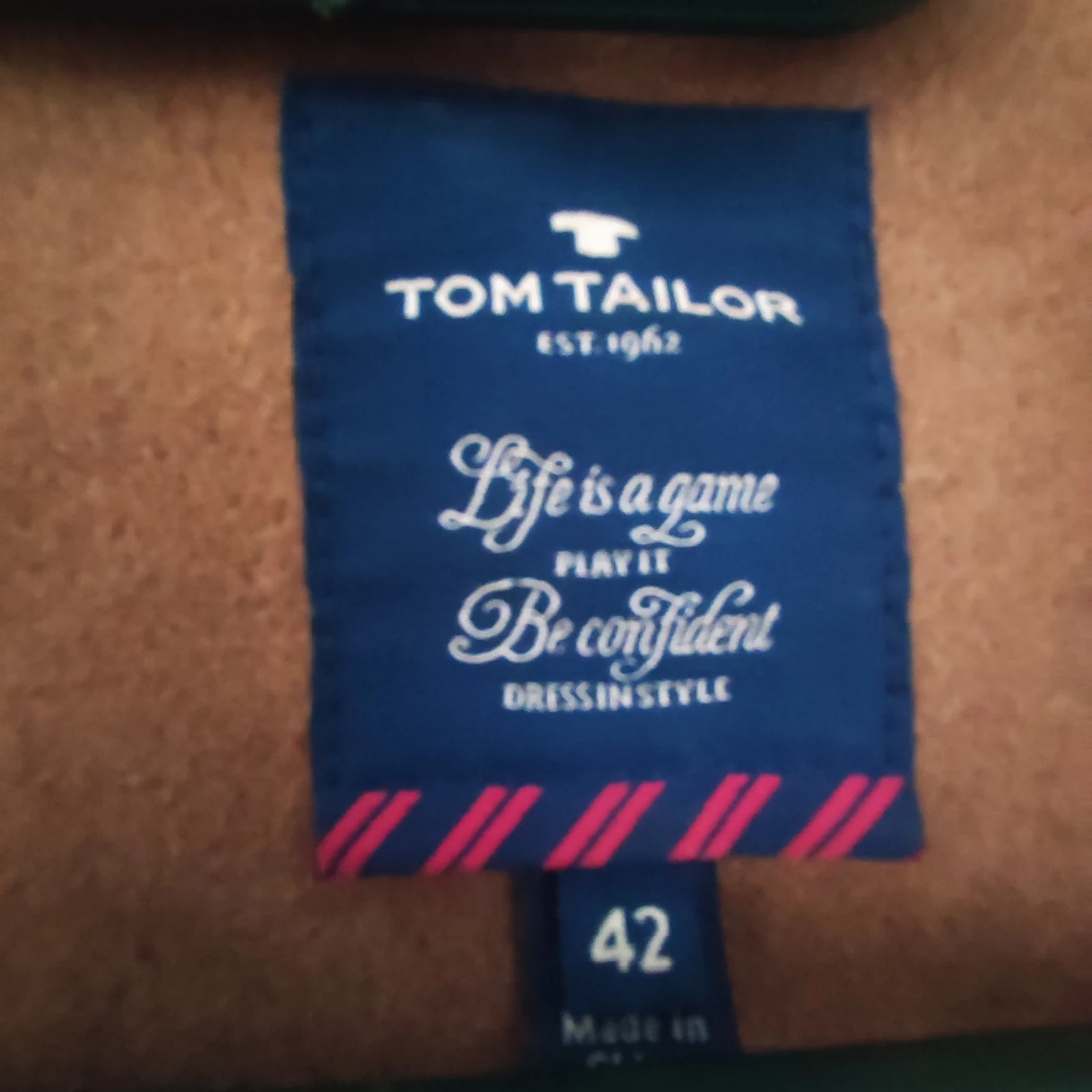 Tom Tailor,kaput,42,vuna,viskoza