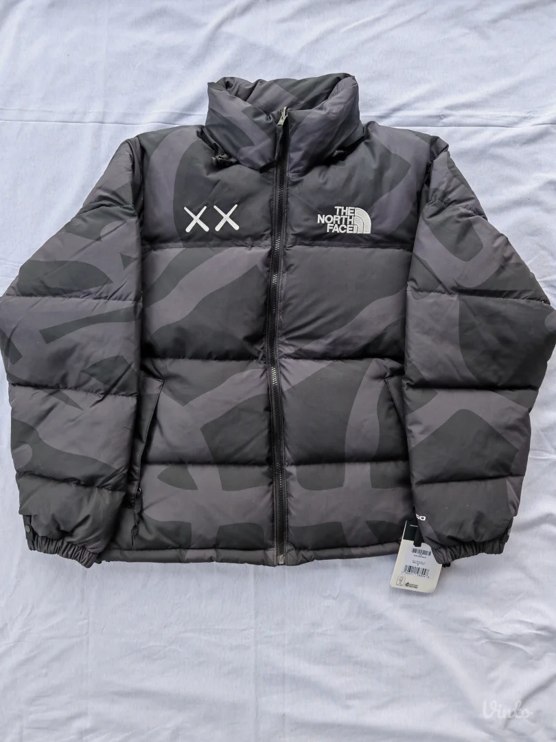 KAWS x The North Face Retro 1996 Nuptse Jakna Crna - M