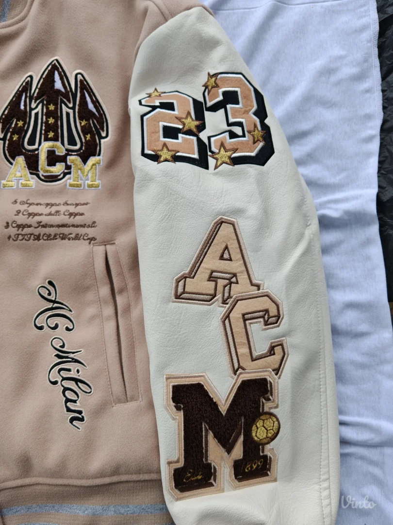 Off-White x AC Milan Varsity Jakna - S