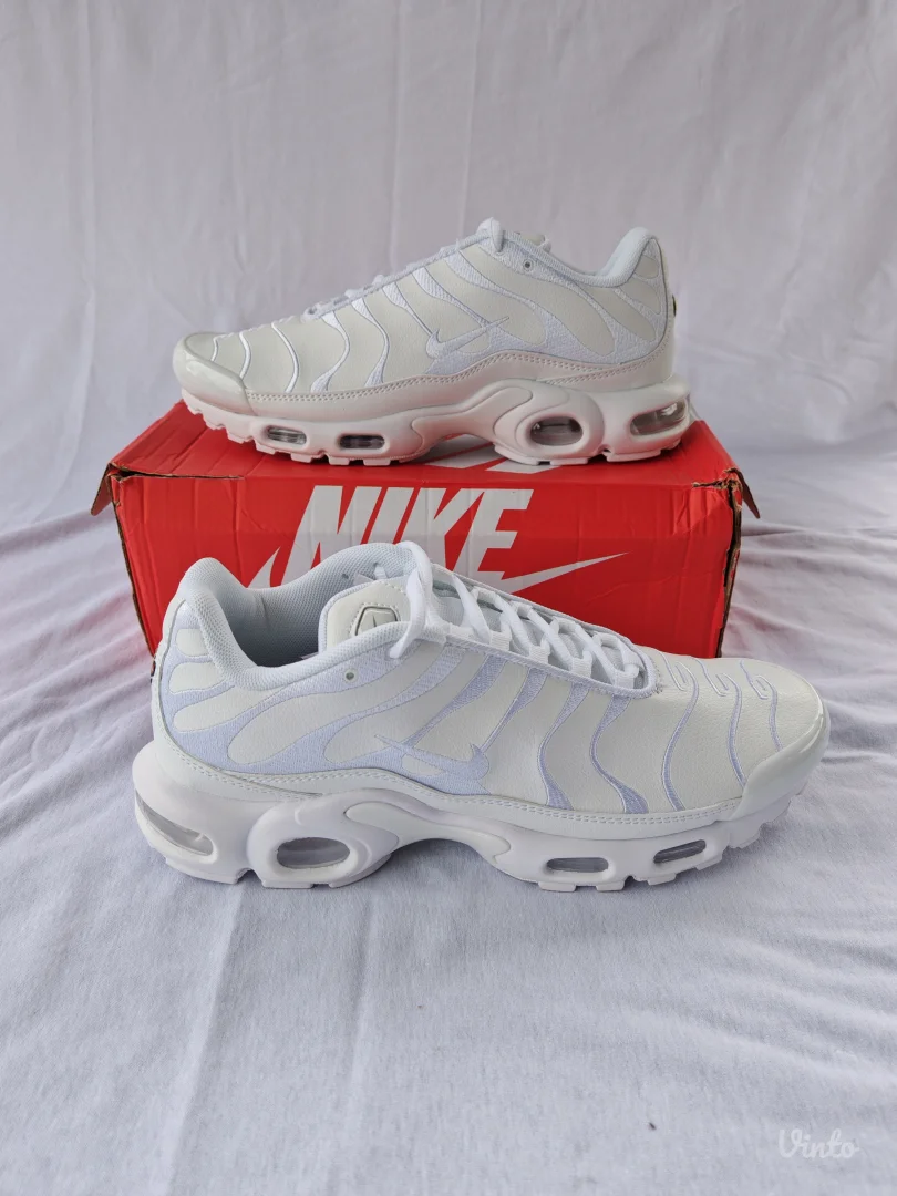 Nike Air Max Plus TN Triple White - 43