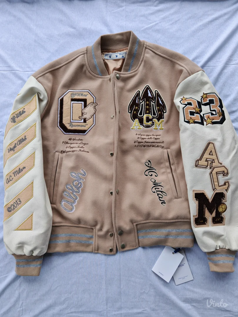 Off-White x AC Milan Varsity Jakna - S